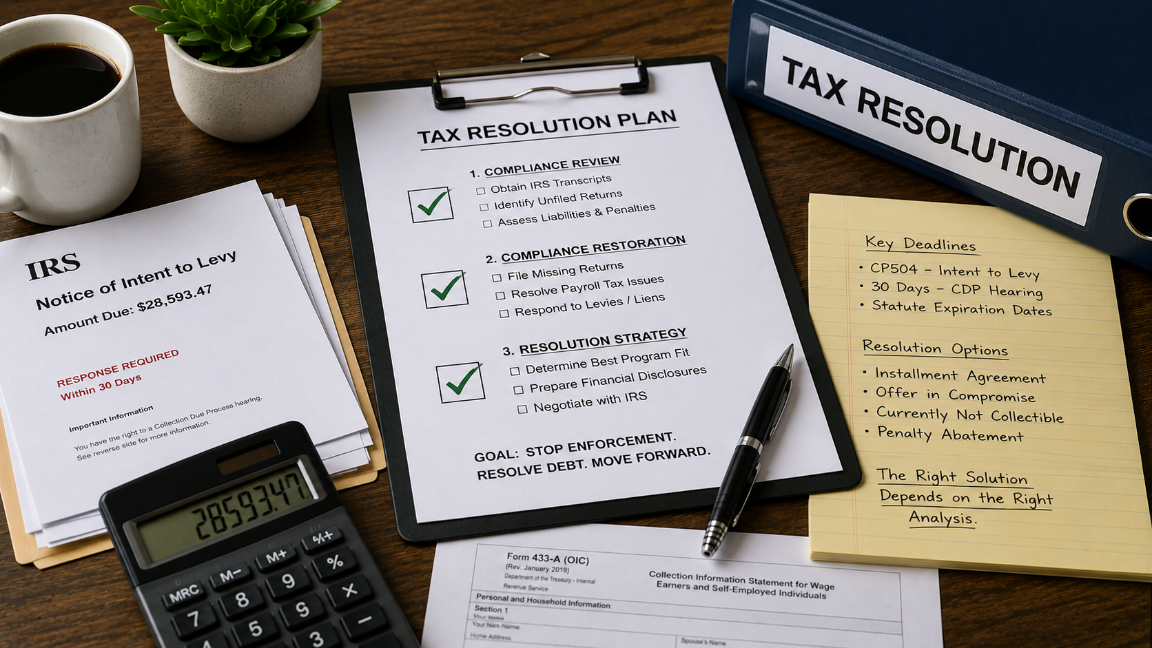 Why Conventional Tax Resolution Approaches Break Down — And What Actually Works for Arizona Taxpayers